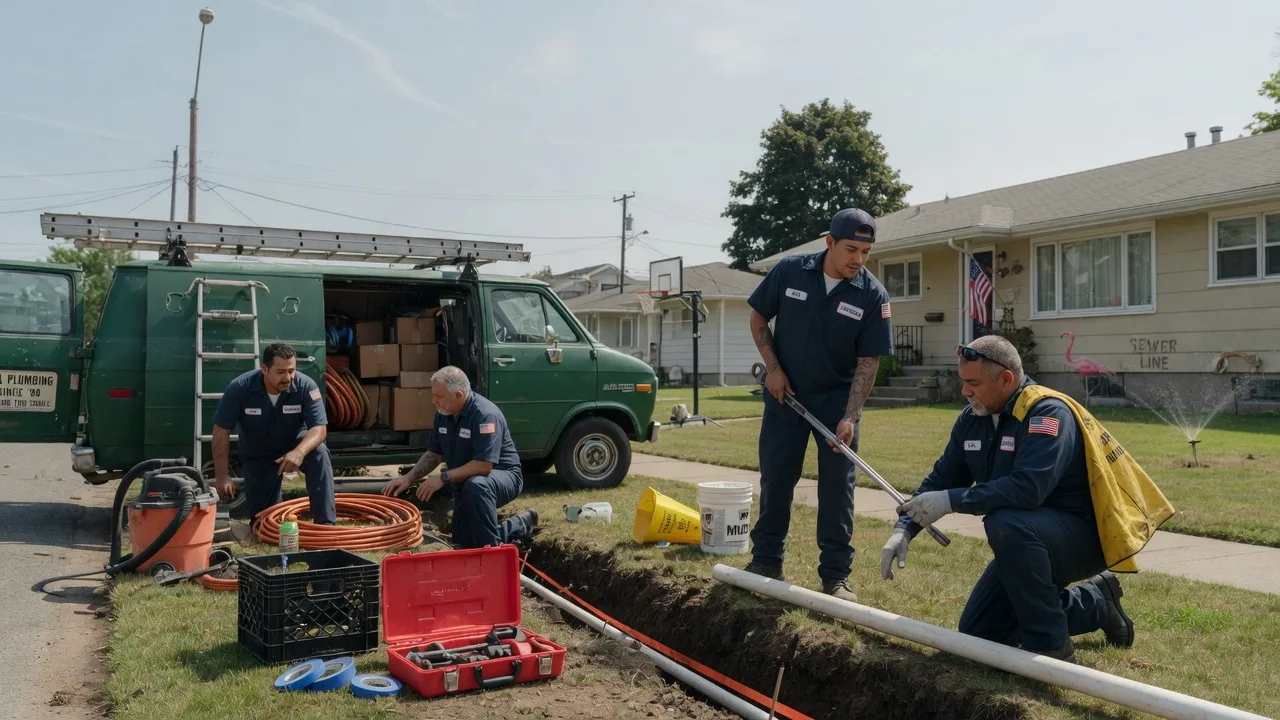Gas Line Installation in New Burnside, IL near me